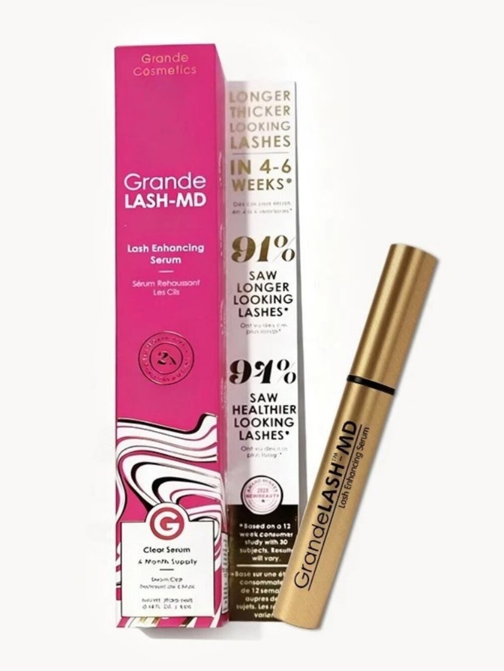 GrandeLASH-MD Lash Enhancing Serum 4mL NEW